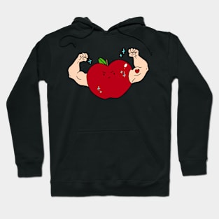 Buff Arms Apple Hoodie